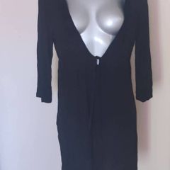 Black The beach cover up size UK18 EU46 Postage included