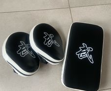 Boxing , MMA Kick Pads & Focus Mitts Set ,Excellent Condition