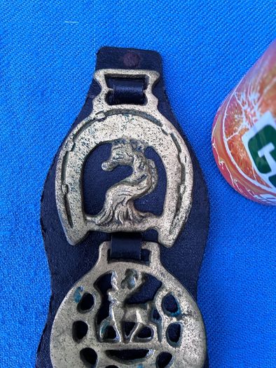 Vintage horse brasses