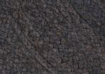 Handmade Rug Jute Round 150 cm Dark Grey