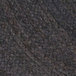 Handmade Rug Jute Round 150 cm Dark Grey