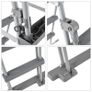 Splasher Pool with Ladder and Pump 350x90 cm Grey Image 5