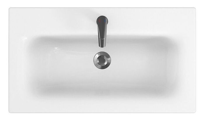 Vanity Unit Cersanit Moduo 80cm White Gloss (CABINET + WASHBASIN)