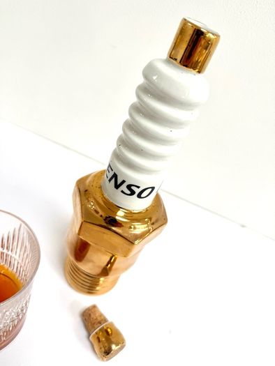 vintage Denso whisky decanter