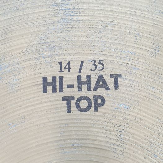Camber C4000 cymbals 14" Hi hat top & bottom