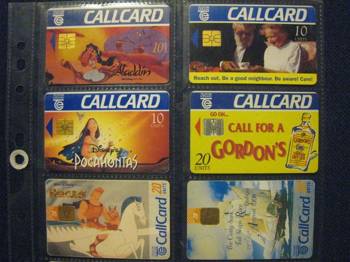CALLCARDS - Fantastic Collection incl rare & test