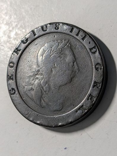 Cartwheel 2 pence 1797