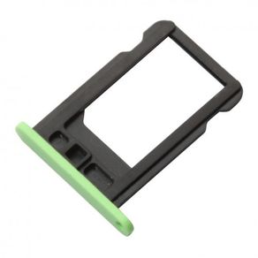 Sim Card Tray Holder Slot Replacement Part for iPhone 5C Green - #145733