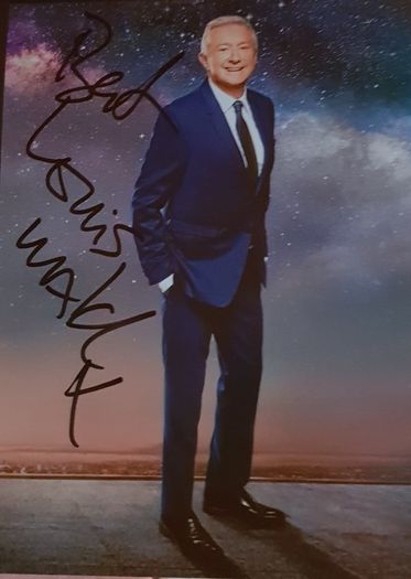 Louis Walsh signed photo
