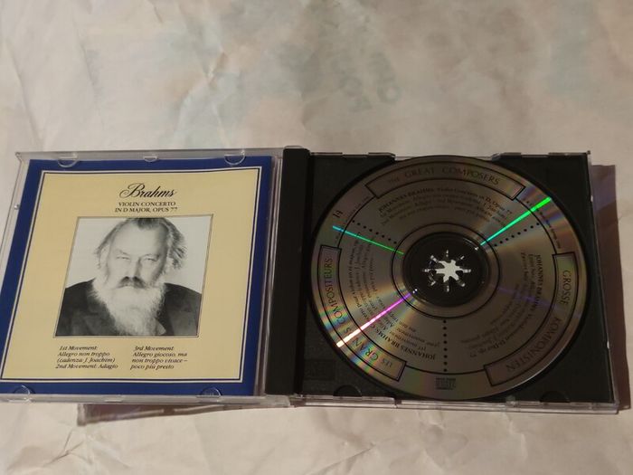 Brahms Violin Concerto In D Minor Cd