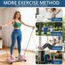 Ab Machine, Waist Twister Exercise Machine & Abdominal Twister Board  380LBS Capacity, 20dB Ultra-Quiet, Non-Slip Home Gym Equipment for Core & Stomach Workout Image 5