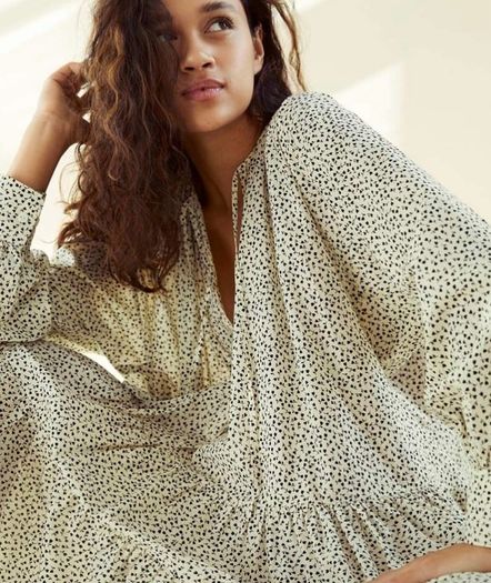 Arket oversized mini dress