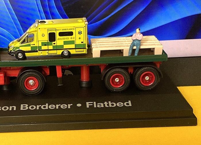 Eddie Stobart Atkinson Flatbed and Load, Free Post