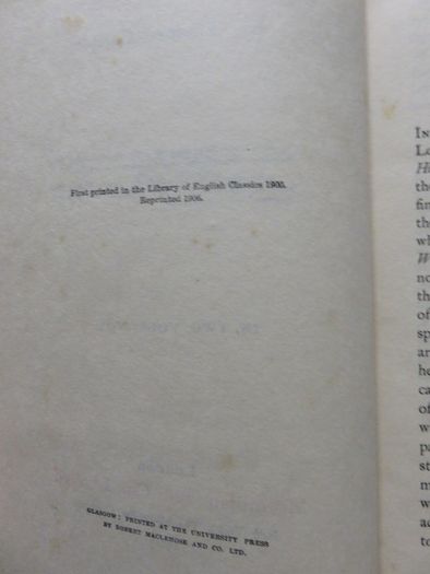 The French Revolution , Thomas carlyle. Vols 1 & 2 . 1906