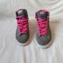 nike blazer 77 hi top size 5.5 grey suade pink in good condition Image 2