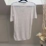 White Linen Knit Jumper Image 5