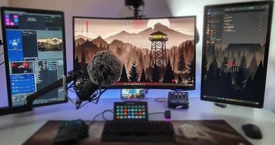 2x Dell 24" monitors