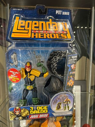 Judge Dredd Legendary Comic Book Heroes 6 inch Action Figure