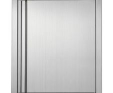 Door, 457x533 mm Single Outdoor Kitchen Door, Stainless Steel Flush Mount Door, Wall Vertical Door with Recessed Handle