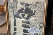 Vintage Bing Crosby framed sheet music cover