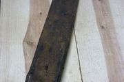 Old wooden saddle makers clamp