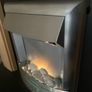fireplace and black base  with fire for sale  , USED Image 4