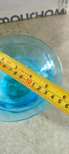 Hazel  Blue Small Glass Bowl as trinklet dish.