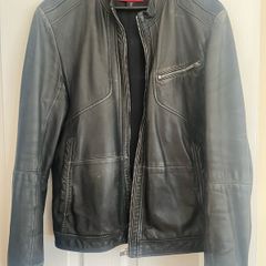 HUGO by Hugo Boss Leather Jacket (Size M)