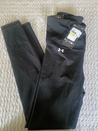 Under Armour UA Motion Ultra High-Rise Leggings in black, size medium.
