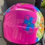 Kids floral helmet size xs (48cm - 52cm) Image 3