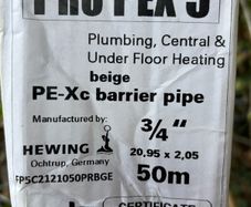 50m roll of 3/4 Qualpex