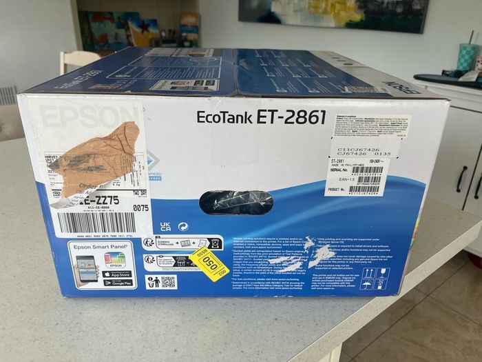 Printer Epson EcoTank ET-2861 Wi-Fi All-in-One Ink Tank Printer