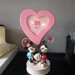 vintage mickey and minnie mouse photo frame