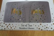 His &amp; Hers Glass Gift Set for Sale
