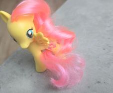 Fluttershy 3 inch Brushable MLP G4 My Little Pony