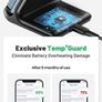 Wireless Charger 2-Pack, Qi-Certified 15W Fast Wireless Charger Stand with Sleep-friendly Adaptive Light Compatible with iPhone 13 12 11 Pro X 8 Plus Samsung Galaxy S21 S20 Note Huawei Xiaomi etc Image 2