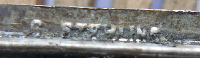 RARE!! Antique Sterling Silver Engraved Matchbox Pendent MATCH SAFE Vesta Case - Late 1800s