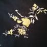 Women's Trousers Navy Print Size 14 Image 2