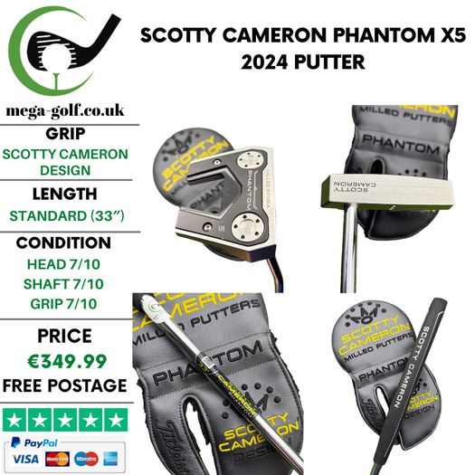 Scotty Cameron Phantom X5 2024 Putter / 33"