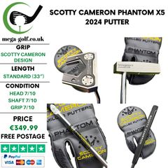 Scotty Cameron Phantom X5 2024 Putter / 33"