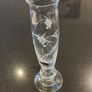 Duiske Irish glass 10 inch vase with original sticker Image 3