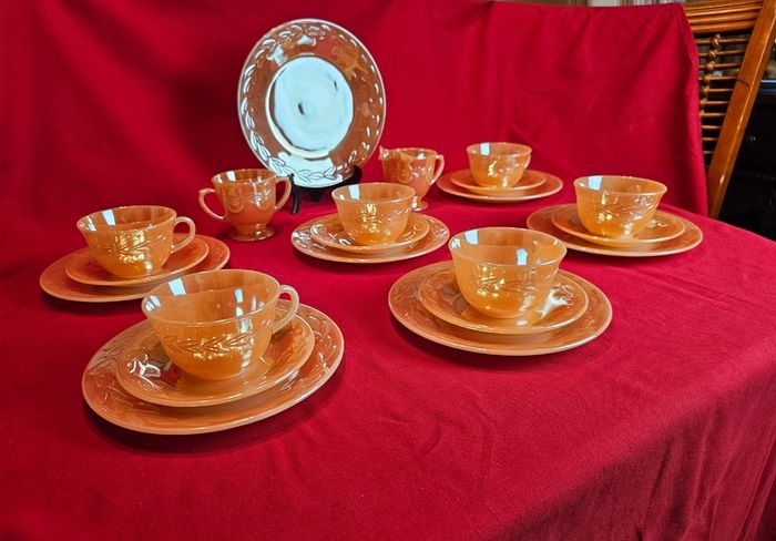 Fire King Oven Ware Glass Set  USA, 1950 1970s