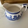 Willow Pattern D Mark Jug 1940s Image 4
