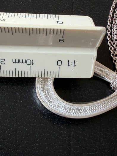 silver necklace