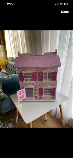 wooden dolls house