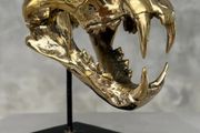 Snow Leopard (19cm) - Polished Bronze