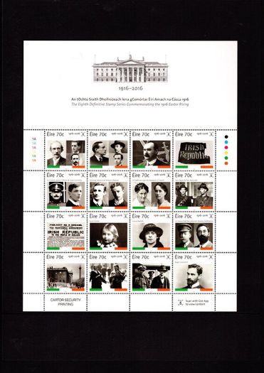 2016 Ireland Stamp Year Pack MNH. See scan for stamps included. All stamps Mint Never Hinged.