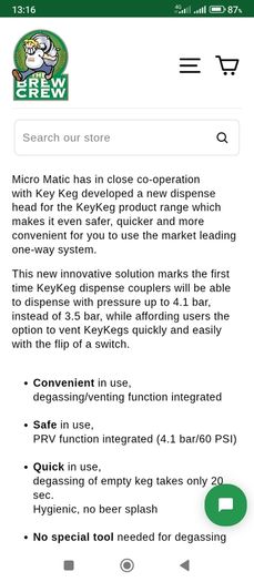 beer tap/couplers and regulator