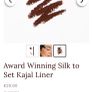 Hildun Beauty Silk to Set Kajal Eye Liner in Peacan Image 3
