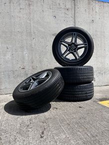 Genuine Mercedes AMG GLC 19" Alloy Wheels - TPMS Included, Staggered